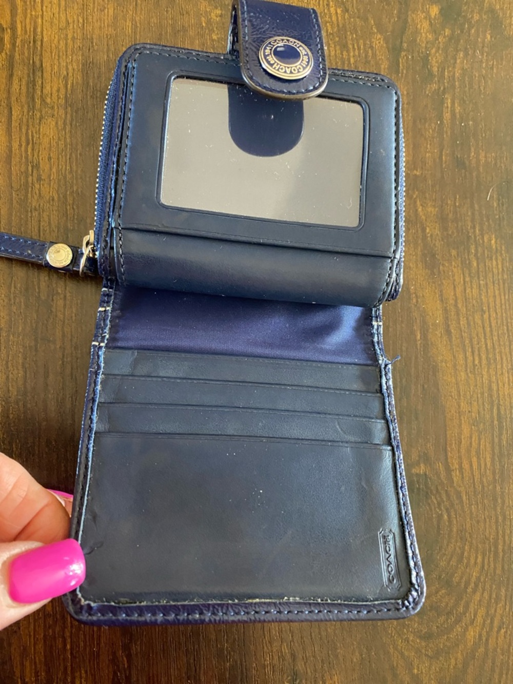 Coach Compact Wallet - Picture 4 of 9